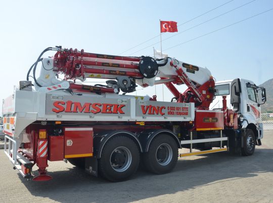 ER-100.000 LK Grue à Flèche Pliable